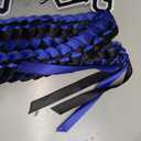 Graduation Leis 2026 Money Ribbon Leis for Graduation Class of 2026 Braided 48inch Graduation Necklace for High School,College Graduation Party Gifts,Blue and White