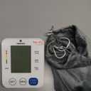 P PANACARE Upper Arm Blood Pressure Monitor for Home Use, Adjustable Cuff (8.716.5 inches), Large Backlit Display, White