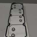 X AUTOHAUX Engine Block Valley Cover Kit with Gasket Bolt No.12610141/12598832 LS2 LS3 LS7 for Chevrolet Silverado 1500 07-13 for GMC Sierra