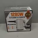 Handheld Steam Cleaner, Pressurized 15s Instant Heat Steam Cleaner for Home, Upgrade 650ML Tank, Lightweight Portable Steamer for Cleaning Kitchen, Grout, Furniture, Couch, Car and Bathroom (White)