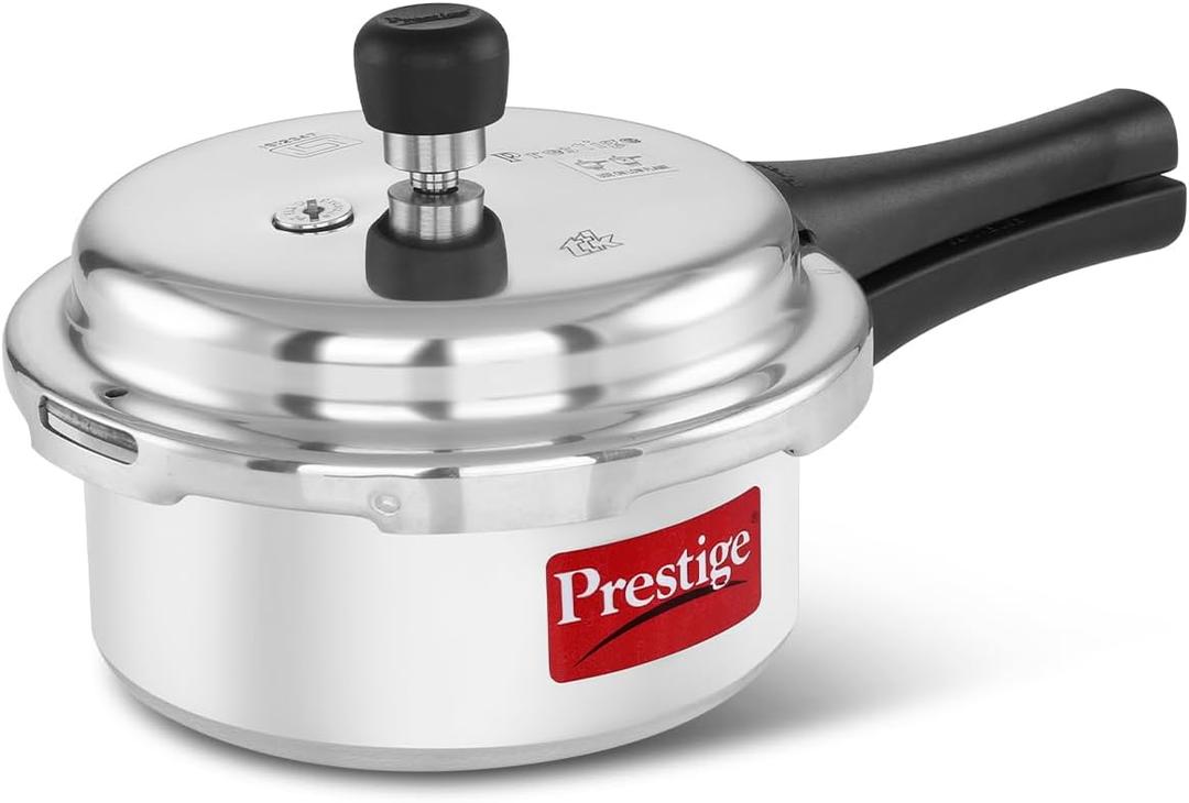 Prestige Popular Aluminium Pressure Cooker, 2 Liter (2.1 Quarts)