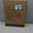 HOMEKOKO 3-Tier Bookshelf with Adjustable Flip Top, Living Room Industrial Movable Bookcase, Rustic Book Shelf with Drawer, Wood-Metal Rustic Bookshelves (Rustic Brown)