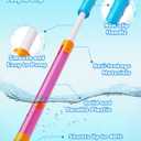 Water Gun Squirt Toys for Kids Adults- 4 Pack Water Blaster 40ft Squirt Gun for Age 3-4-5-8-12 Girls Boys, Fun Water Squirter Toy for Swimming Pool Beach Summer Outside Party Yards Games Outdoor