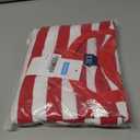 LEDING Casual Shirts Mens Short Sleeve Striped Black White Cotton Spandex Summer Holiday Travel Basic Pullover Crew Shirt (XXL)