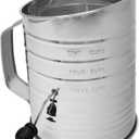 Norpro 5-Cup Stainless Steel Crank Flour Sifter