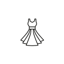 Women's Dress, Size XL, Black Color