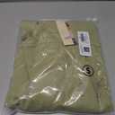 Dokotoo Womens Corduroy Button Down Shirts Boyfriend Long Sleeve Oversized Blouses Tops (Green, S)