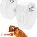 Mighty Paw Smart Bell 2.0  Potty Training Button for Dogs & Puppies  Train Your Dog to Ring The Bell  Wireless Pet Communication (1 Pack) (White)
