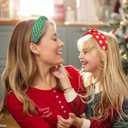 Brimekichio Christmas Headbands for Women Girls  Santa, Snowman, Striped Xmas Headband, Cute Xmas Christmas Hair Accessories Holiday