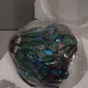 Tiffany Lamp Touch Control Table Lamp Green Stained Glass Desk Lamp 8X8X14.5 Inches Dragonfly Style Reading Light