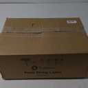 Brightown 208FT Solar String Lights Outdoor Waterproof with Remote, Solar Patio Lights with 100 Shatterproof LED Bulbs, 3 Light Mode, Dimmable & Timer, Hanging String Lights for Porch Garden Bistro