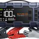 Portable 10-in-1 Car Battery Jump Starter with Air Compressor 8000A 160PSI 45W Charger, Jump Starter Jump Box (All Gas 14L Diesel), Car Battery Jumper Starter Portable Jumper Cables, Gloves, Lights