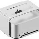 Under Desk Mount for Apple Mac Studio M1 M2 M3 M4, Mac mini (2010-2023) - Dust-Free, Clutter-Free, Scratch-Free, Aluminum, Quick Removal & Easy Installation