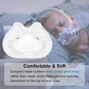 Replacement Full Face Cushion for AirFit F30i - Size - Quiet Venting & Comfortable and Soft (Medium)