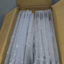 8 Pack Shoe Boxes Clear Plastic Stackable, Large Shoe Storage Organizer with Lids,Drop Side Shoe Containers for Entryway,Sneaker Storage Fit up to US Size 13 (13x 10.6x 8.3)