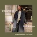 LARS NYSM Stainless Steel Insulated Water Bottle 12oz 17oz 25oz 34oz 51oz | Insulated Thermo Flask for Hot and Cold Beverages | Leakproof Drinking Bottle (Creamy Peach, 33.9 oz) (33.8 Ounces)