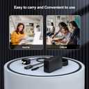 YURCIPWE Surface Pro Charger 65W, Surface Laptop Charger Compatible with Microsoft Surface Pro 11/10/9/8/7+/7/6/5/4/X, Surface Laptop 5/4/3/2, Surface Book 3/2, Surface Go 3/2/1 with 8.8ft Power Cord
