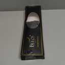 BEEOS Kinky Curly Human Crochet Hair 160g, Pre-Separated Knotless Invisible Crochet Human Hair Extensions for Women 20, Inch Natural Black