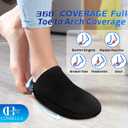 Foot Toes Ice Pack Wrap Wearable Forefoot Gel Ice Pack with Strap for Broken Toes, Surgery Recovery, Gout & Plantar Fasciitis, Hot and Cold Therapy Reusable Adjustable