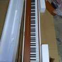 88 Key Digital Piano Keyboard with Stand & Sustain Pedal, Full-Size Semi Weighted Electric Piano for Beginners/Learners, Home Keyboard Piano with Headphone Jack, MIDI Connectivity, Brown