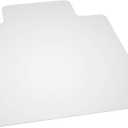 ES Robbins EverLife 36-Inch by 48-Inch Multitask Series Hard Floor with Lip Vinyl Chair Mat, Clear, Model: 132033, 36"x48"