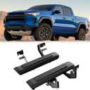 EZ Side Steps Running Boards Fit for 2015-2025 2026 Chevy Colorado/GMC Canyon Crew Cab or Extended Cab Front Door