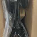 Drive Medical Lightweight Folding Transport Wheelchair - Reliable Mobility Support - Durable Steel Frame - Swing-Away Footrests - Compact Travel Design - Silver (1 Count (Pack of 1))