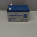 Powersonic PS-12120F2-12 Volt/12 Amp Hour Sealed Lead Acid Battery with F2 Terminals