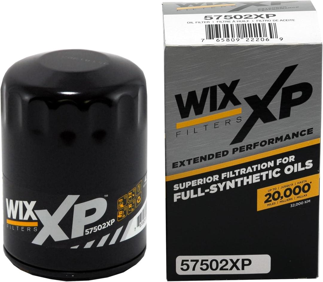 WIX 57502XP WIX XP Oil Filter Replacement, Built for Synthetic Oil - Compatible With Ford, Lincoln, Mercury, Mazda (09-15) WIX 57502XP WIX XP Oil Filter Replacement, Built for Synthetic Oil - Compatible With Ford, Lincoln, Mercury, Mazda (09-15)