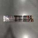 HIEEY 3 Way Mirror for Hair Cutting with LED,360 Trifold with Height Adjustable Telescoping Hooks,and 5X Magnification,for Makeup and Styling (Black)