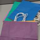 Multi-Color Kraft Paper Gift Bag Set with Twisted Handles