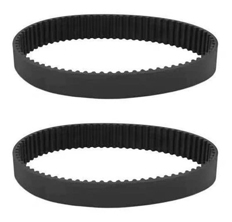 2Pcs 142mm Close Loop Timing Belt Rubber Belt for 3D Printers,Compatible with GT2 Timing Belt
