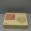 HOMLYNS LuxeHeat Heated Blanket Throw, Soft Flannel Sherpa, Electric Blanket 5 Heat Settings, Fast Heating, Heating Throw Blanket 3 Hours Timer Auto Shut Off, Machine Washable, 5060 Inches, Grey