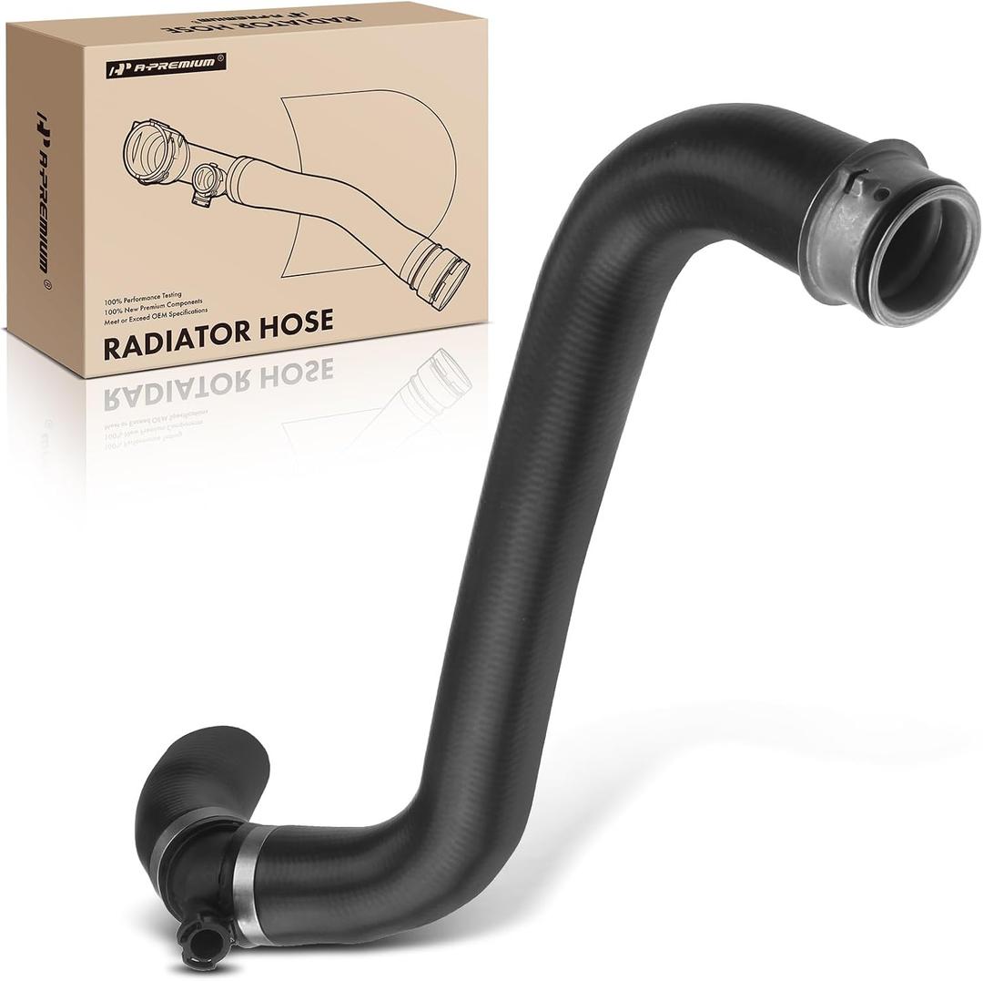 A-Premium Upper Radiator Coolant Hose Compatible with Mercedes-Benz W211 E320 2003 2004 2005 V6 3.2L Gas, Replace# A2115010382, 2115010382