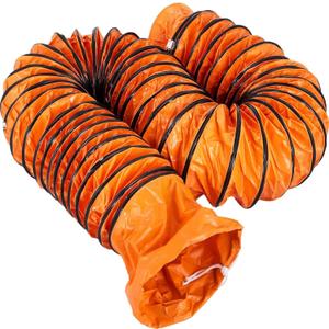 VEVOR 25FT PVC Flexible Duct Hosing for 12 INCH Utility Blower Exhaust Fan (12IN 25FT)