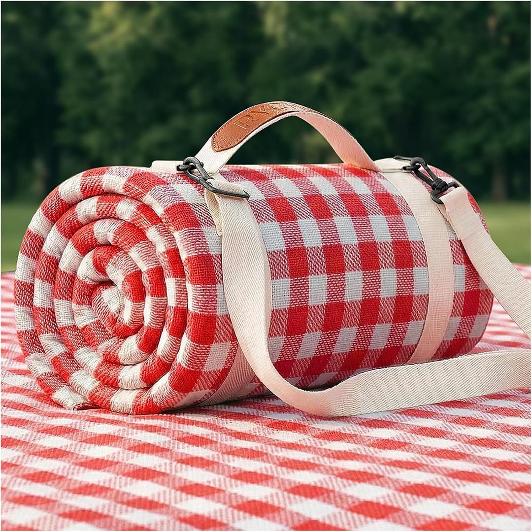 Waterproof Picnic Blanket Outdoor Girlfriend Gf Gifts for Women Sweetest Day Boyfriend 1 One Year Anniversary Meaningful Cute Romantic Xmas First Valentines Men Him Bf