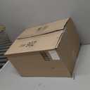 Creative Co-Op Rustic Resin Bird Table Lamp with Black Rectangle Shade, Gold Finish