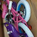 JOYSTAR 12" Kids Bike Princess Kids Bicycle for Girl 2-4 Yrs Fushsia