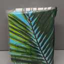 Leowefowa Summer Christmas Backdrop 10x8ft July Christmas Banner Seaside Box Backdrops for Photography Summer Christmas Tree Backdrops for Parties Xmas Tree Photo Props Vinyl