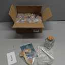 12 Pack Small Glass Jars With Lids, 3.4 oz Mini Bottles With Cork, Twine and Labels for Favors, DIY Crafts, Candy, Potion