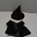 Dog/Cat Wizard Costume Outfit Cape & Hat, Funny Cute Pet Cloak for Small Medium Large Dogs, Puppy Kitten Halloween Christmas Party (Medium)