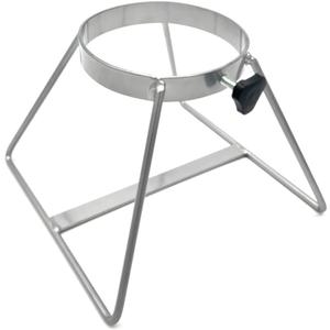 Metal Oxygen Cylinder Stand - Holds 1 D, E, M9, or M7 Oxygen Tank - Portable Oxygen Tank Holder with Durable Powder-Coated Finish, Floor Stand for Medical Oxygen and Various Tanks