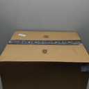 Neutral Fall Garland for Mantle Fireplace - 4 Pack Toatal 36Ft Outdoor Autumn Leaves Decor for Home Front Door with Pumpkins Indoor Maple for Farmhouse Stairs Porch Halloween Thanksgiving Decorations (9Ft)