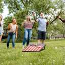 Outball Cornhole Set 4x2 Regulation Size Corn Holes Outdoor Game Cornhole Boards Bean Bag Toss Game Outdoor for Adults Family Lawn Beach Outside Activities with Carrying Bag, 4x2Feet