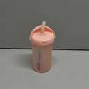 Boon Swig Toddler Silicone Straw Cup, 9 Ounces Pink