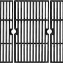 16 7/8" Porcelain Enameled Cast Iron Grill Cooking Grates Replacement for Charbroil 463441312 463432215 463461613 463436214 463436215 463441514 463440109 463436213 463420508 Gas Grill Grate Parts