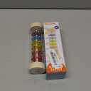 Rain Stick, Montessori Baby Toys for 6-12 Months 1 Year Old, Baby Rattle Wooden Sensory Toys, 7.7 Rainmaker Infant Musical Toy - Gifts for 6 7 8 9 12 Month Old Newborn Boys Girls Toddlers