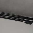 ZOCONE Tension Curtain Rod 51-128 In (4.25-10.5Ft), Shower Curtain Rod No Drilling for Bathroom, Outdoor Curtain Rods for Patio, Adjustable Spring Shower Rod Room Divider Closet Rod, Never Rust, Black