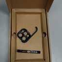 LEKEVO Frameless Fit for iPhone 14 Pro Max Case with Camera Lens Protector, Slim Soft TPU Shockproof Phone Cover, Minimalist Yet Protective Bumper Shell (Black)