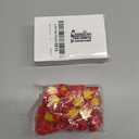 50 Pcs Miniature Flame Figurines Mini Resin Fire Model Flame Ornament for Miniature Village Town Accessories DIY Mini Scene Garden Home Micro Landscape Decor